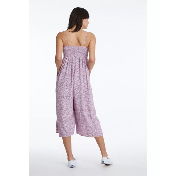 Adyson Parker 2X Womens Floral Print Spaghetti Strap Jumpsuit - Picture 3 of 9